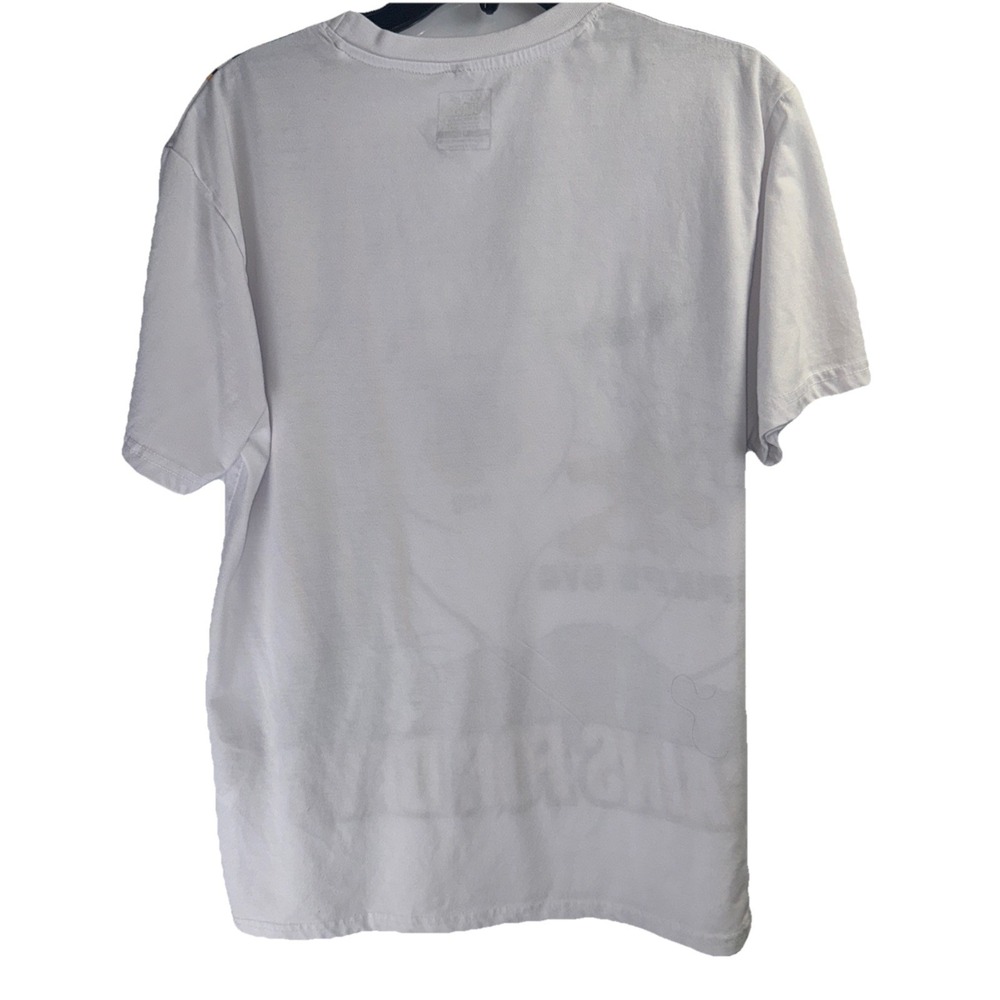 Tom and‎ Jerry White Cotton T-shirt Mens Xl Short Sleeve - Picture 4 of 6